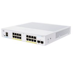 Cisco CBS350-16FP-2G-EU network switch Managed L2/L3 Gigabit Ethernet (10/100/1000) Silver