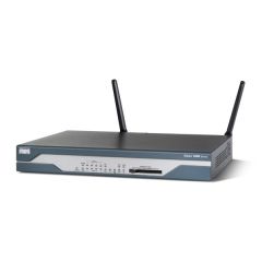 Cisco 1801 wireless router Fast Ethernet 4G Black, Blue, Stainless steel