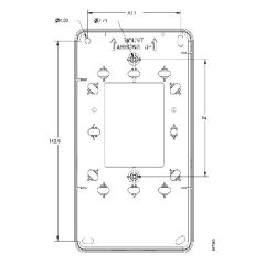 Cisco C9105AXW-KIT WLAN access point mount