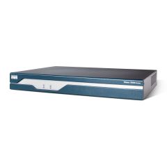 Cisco 1801 wireless router Fast Ethernet Blue, Stainless steel