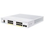 Cisco CBS350-16FP-2G-EU network switch Managed L2/L3 Gigabit Ethernet (10/100/1000) Silver