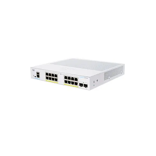 Cisco CBS350-16FP-2G-EU network switch Managed L2/L3 Gigabit Ethernet (10/100/1000) Silver