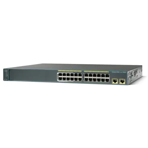 WS-C2960-24TT-L Cisco Catalyst 2960 24 port switch Managed L2