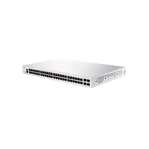 Cisco CBS250-48T-4X-EU network switch Managed L2/L3 Gigabit Ethernet (10/100/1000) Silver