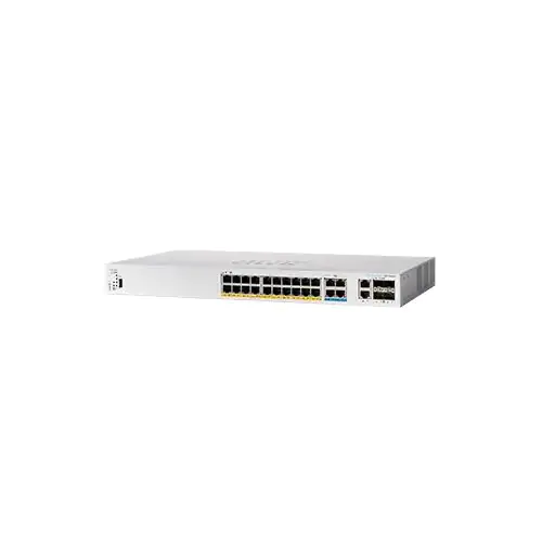 Cisco CBS350-24NGP-4X-UK network switch Managed L3 Gigabit Ethernet (10/100/1000) Power over Ethernet (PoE) 1U Black, Grey