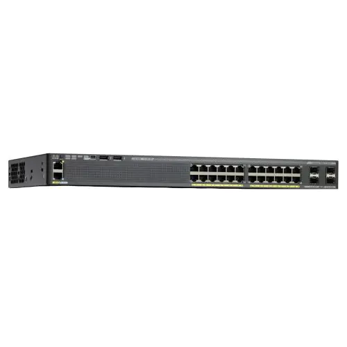 WS-C2960X-24PS-L Cisco 2960X 24 Port Gigabit Switch