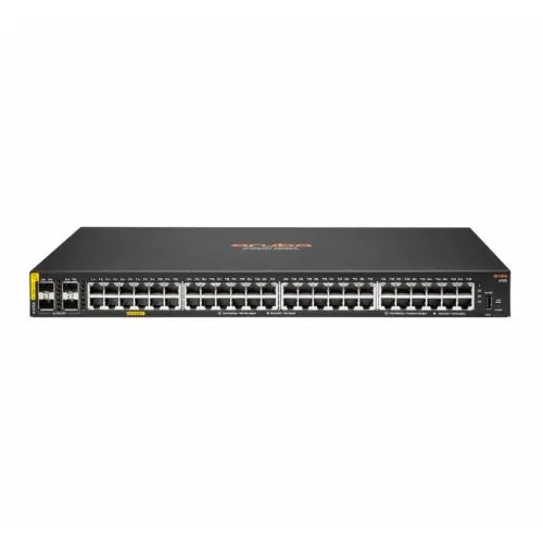 Aruba 6100 48G Class4 PoE 4SFP+ 370W Managed L3 Gigabit Ethernet (10/100/1000) Power over Ethernet (PoE) 1U Black