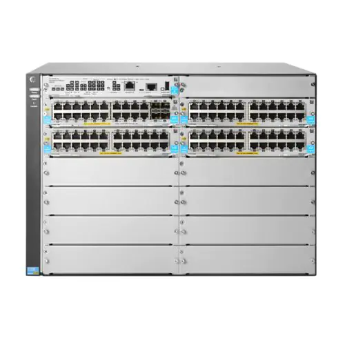 JL001A HP ProCurve 5412R 92-Port Gigabit Ethernet PoE+/4SFP+ zl2 Switch