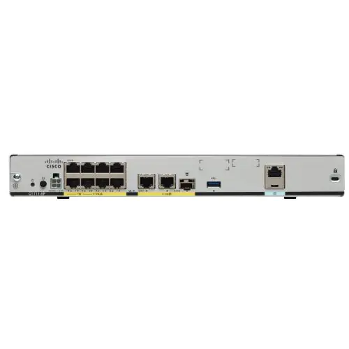 C1111-8P Cisco ISR 1100 8 Ports Dual GE WAN Ethernet Router