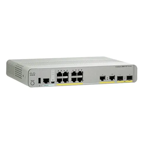WS-C2960CX-8PC-L Cisco 2960-CX 8 port Switch Managed L2 Gigabit PoE
