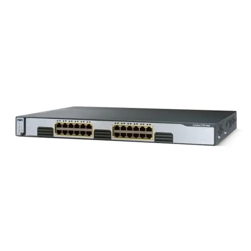 Cisco Catalyst WS-C3750G-24T-S Managed 1U network switch