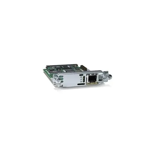 Cisco VWIC-1MFT-E1 networking card Ethernet 1000 Mbit/s Internal