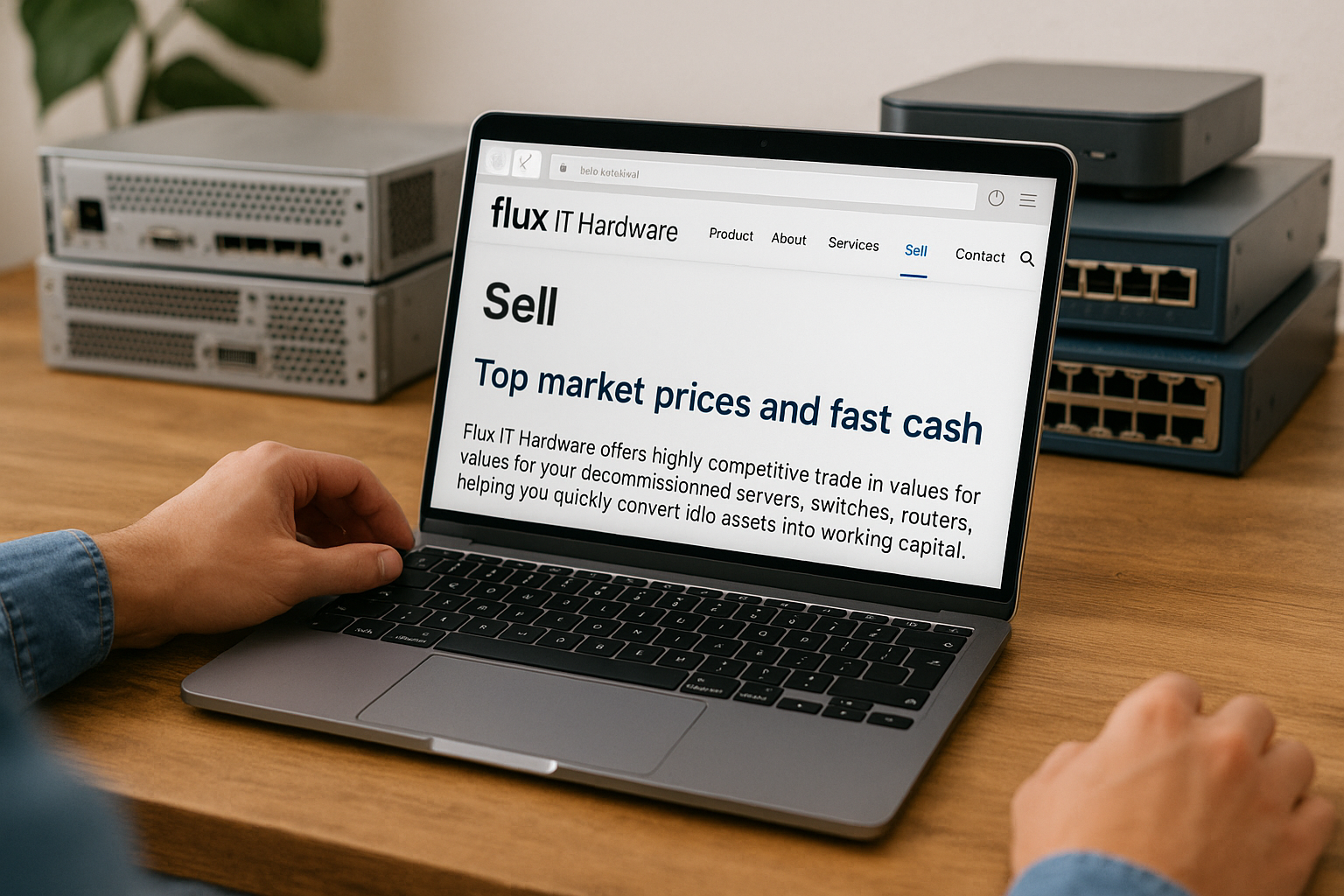 Sell unwanted hardware