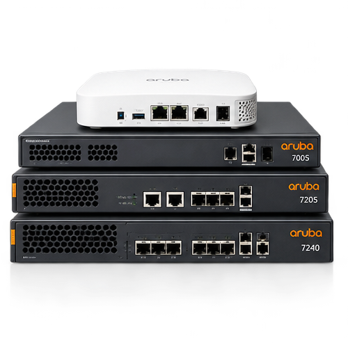 Aruba wireless controllers and gateways